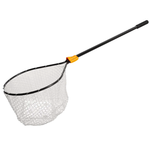 Frabill Clear Rubber Conservation Series Net 17" x 19" Hoop 36" Handle