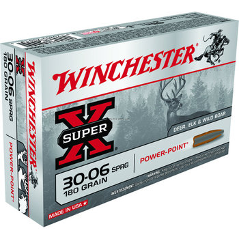 Winchester Super-X 30-06 180 GR Power Point Ammunition