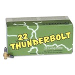 Remington 22 Thunderbolt .22LR Ammunition 40 Grain Lead Round Nose 1255 fps Per 500