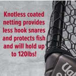 Ugly Stik Ugly Tools Fish Landing Net. 21" x 25" Hoop 35" Handle