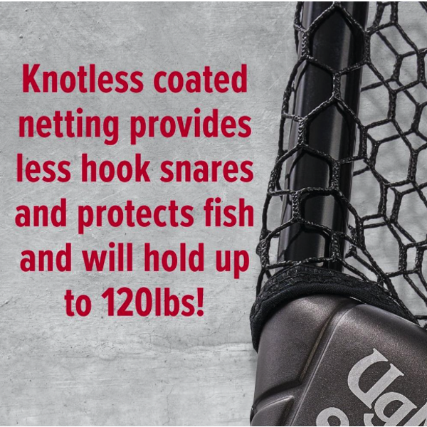 Ugly Tools Fish Landing Net. 21" x 25" Hoop 35" Handle