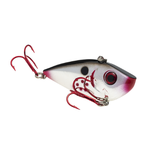 Strike King Red Eye Shad. 1/2oz Bleeding Chrome Black Back