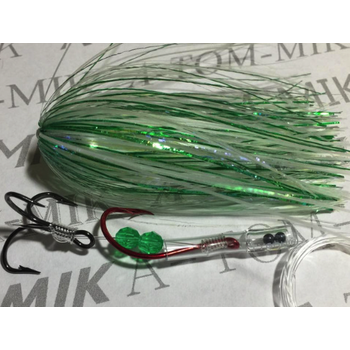 A-TOM-MIK Tournament Series Trolling Flies T135 Sweet Pea Glow