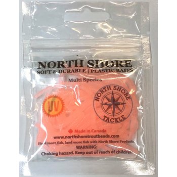 North Shore Tackle Trout Worm's 2" Peach 222