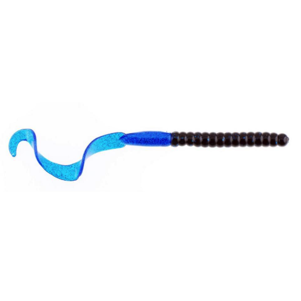 PowerBait Power Worm 7" Black/Blue 13-pk