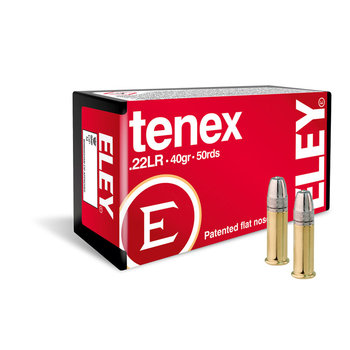 Eley Eley Tenex .22 LR 40 Grain RN 50 Round Box 1085fps