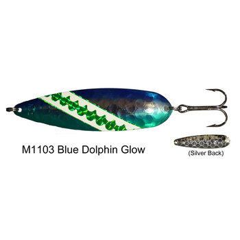 Dreamweaver Mag Spoon. Blue Dolphin Glow