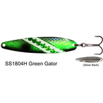 Dreamweaver DW Spoon. Green Gator Holographic
