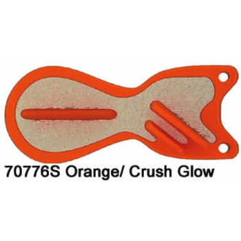 Dreamweaver Spin Doctor 6" Flasher Orange/Crush Glow