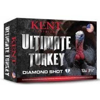 Kent Ultimate Diamond Turkey Shot Ammo 12ga 3" 1-3/4oz #4 Shot, 10 Rounds