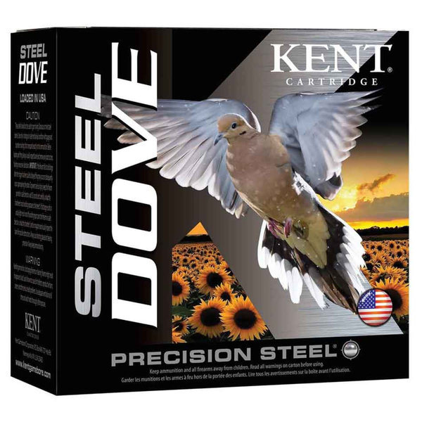 Kent Steel Dove 12ga 2 3/4" 1 OZ #6 1400 FPS Ammunition