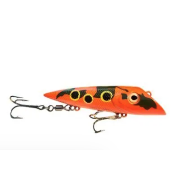 Lyman Lures Lures Size 4 Model 82 Bleeding Black Dot Frog