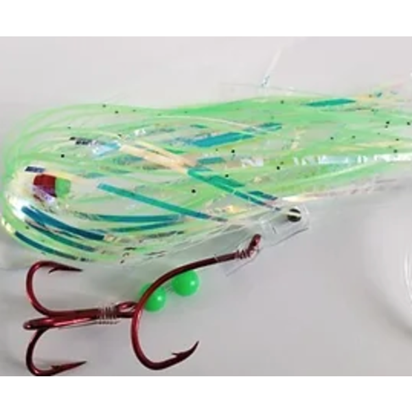 GRC GRC Tournament Series Trolling Fly Lime Um  4" Live E-Chip