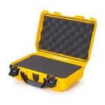 Nanuk 909 Case w/Foam, Yellow, 12.64" x 9.0" x 4.38"