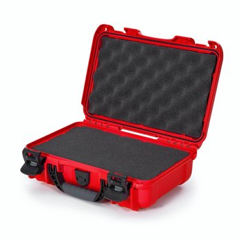 Nanuk 909 Case w/Foam, Red, 12.64" x 9.0" x 4.38"