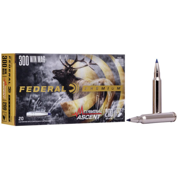 Federal Premium 300 Win Mag 200gr Terminal Ascent Ammunition