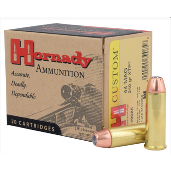 Hornady Hornady 9085 XTP Custom Pistol Ammo 44 MAG, 240 Gr, 1350 fps, 20 Rnd, Boxed