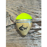 Coolwaters Coolwaters Balsa Wood 4g Slip Acorn Float Chartreuse