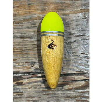Coolwaters Balsa Wood 12g Slim Slip Float "The Original Mini" Chartreuse