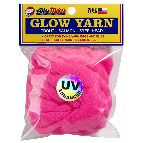 Mike’s Glow Yarn. Cerise UV