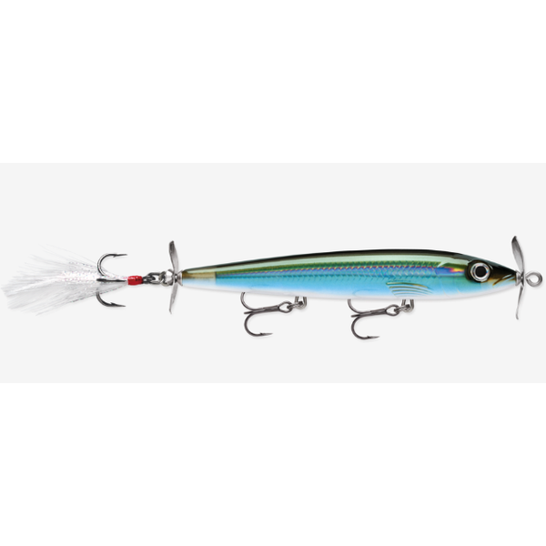 Rapala X-Rap Prop. Moss Back Shiner 4-3/8"