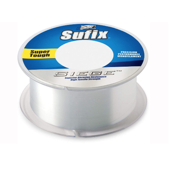 Sufix Siege 6lb Clear 330yd Spool