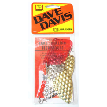 Luhr Jensen Dave Davis Hammered 50/50 Brass/Nickel