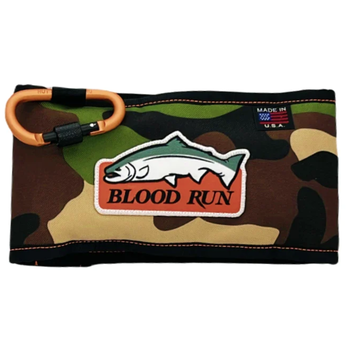 Blood Run Fishing Float Wallet Large Camo