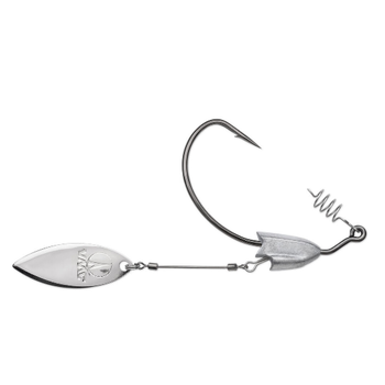 VMC Heavy Duty Weighted Willow Swimbait Hook 6/0 3/8oz 2-pk