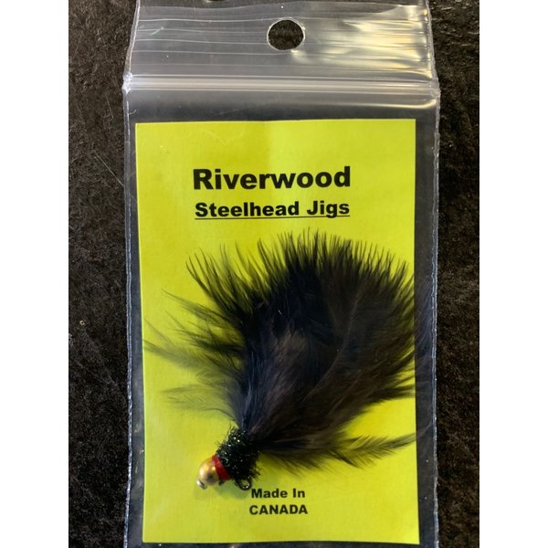 Riverwood Steelhead Jig Ice Neck Black