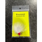 Riverwood Steelhead Jig Ice Neck Red/White