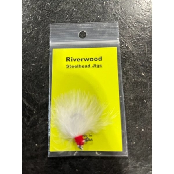 Riverwood Steelhead Jig Ice Neck Red/White