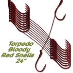 Torpedo Bloody Red Snells 24"