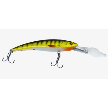Freedom Tackle Ultra Diver Minnow 105 5/8oz Yellow Perch