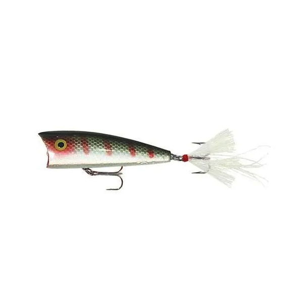 Rebel Pop-R Silver Green Perch