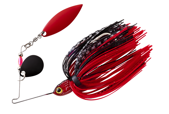 Booyah Pond Magic 3/16oz Spinnerbait. Red Ant - Gagnon Sporting Goods