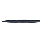 Yum Dinger 5" Black Blue Swirl 8-pk
