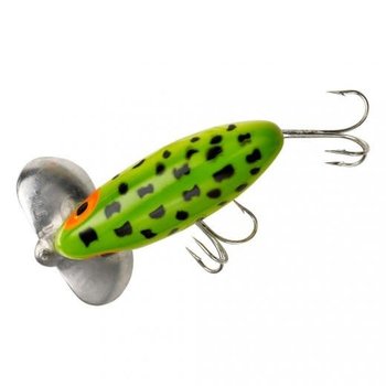 Arbogast Jitterbug 2" Frog/White Belly