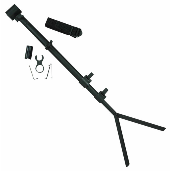 Hunters Specialties 00614 V-Pod Shooting Stick Fits 12 And 20 Gauge Shotguns Black