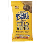Hunters Specialties Scent-A-Way Max Odor Control Field Wipes 7.5"x6" 24 Pack 07795