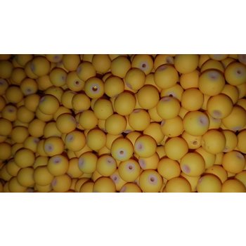 Creek Candy Beads 10mm Fuzzy Egg Yolk #215