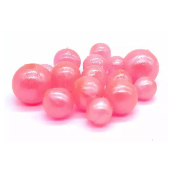 BNR Tackle Soft Bead 8mm Pink Pearl 15-pk