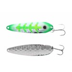 Moonshine Lures Half Moon Series Spoons Green Shorts Silver Magnum