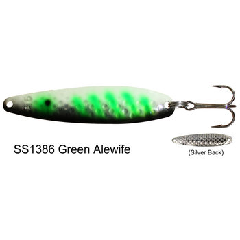 Dreamweaver Super Slim Spoon. Green Alewife