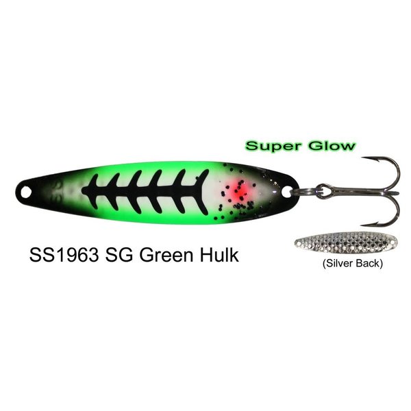 Dreamweaver Super Slim Spoon. SG Green Hulk