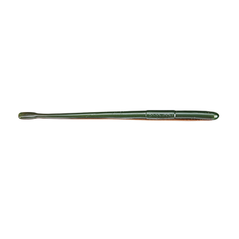 Roboworm Roboworm Straight Tail Worm 4-1/2" Green Weenie 10-pk