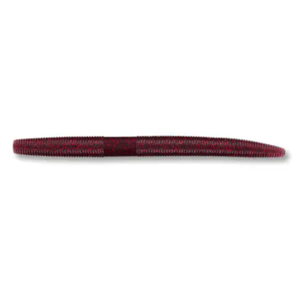 Yamamoto 5" Senko Oxblood Brown Indigo/Red Flake 10-pk