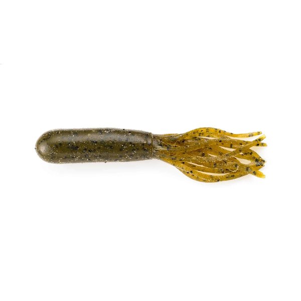 Poor Boy’s Baits 4" Tube. Green Pumpkin 20-pk
