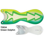 Dreamweaver Spin Doctor 8" Flasher Green Dolphin