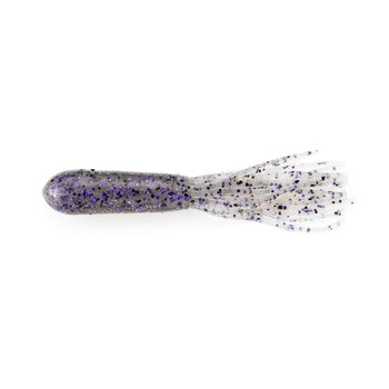 Poor Boy’s Baits 4" Tube. Smoke Purple 20-pk
